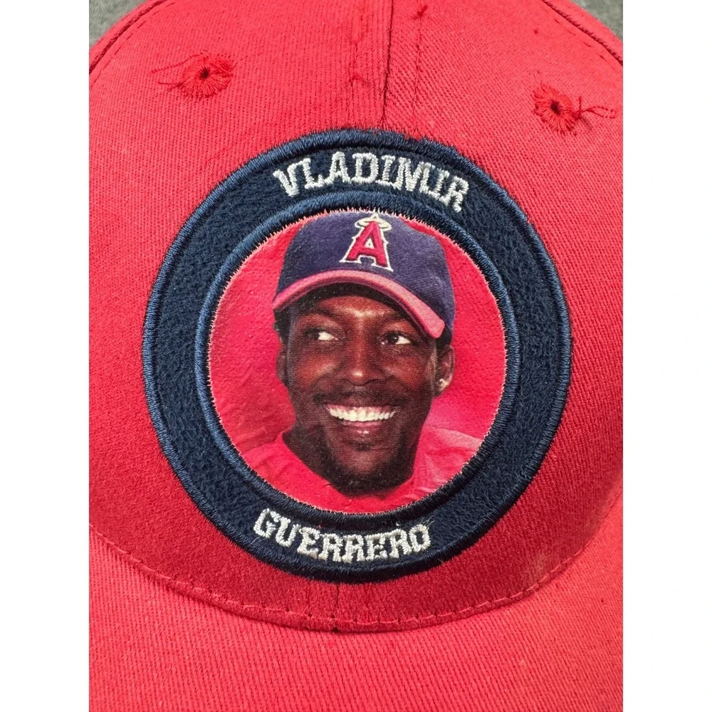Vintage Vladimir Guerrero‎ Angels Strapback 90s Wild Rivers Waterpark Promo Hat